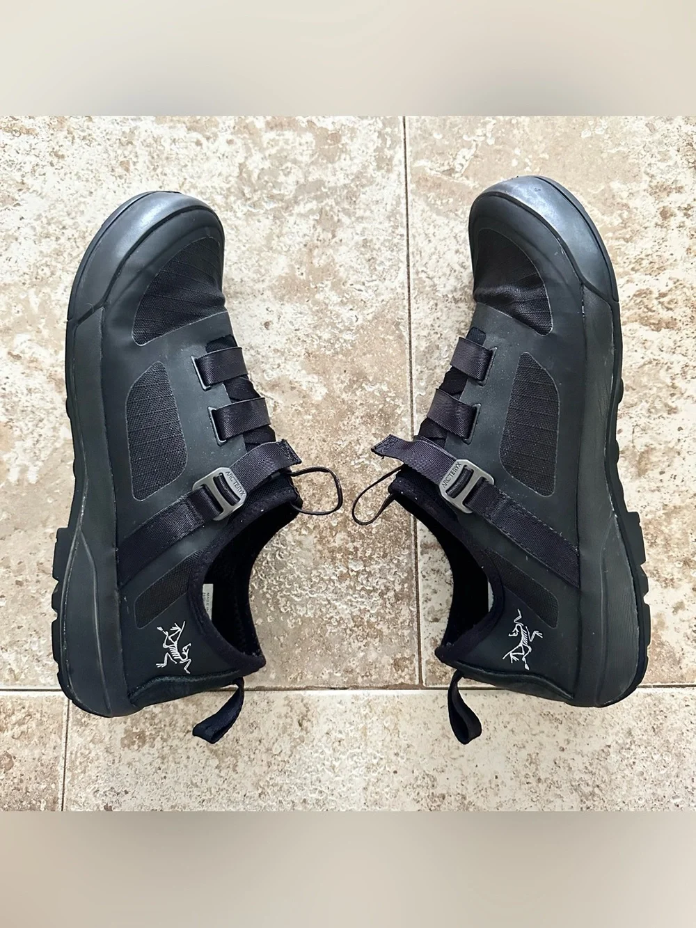 Arc'teryx Mens Black Slip-On Trail Shoe